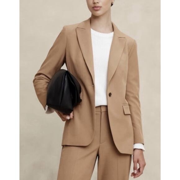 Banana Republic Factory Women's Long and Lean Petite Blazer - XL Petite - NWT - Picture 1 of 12